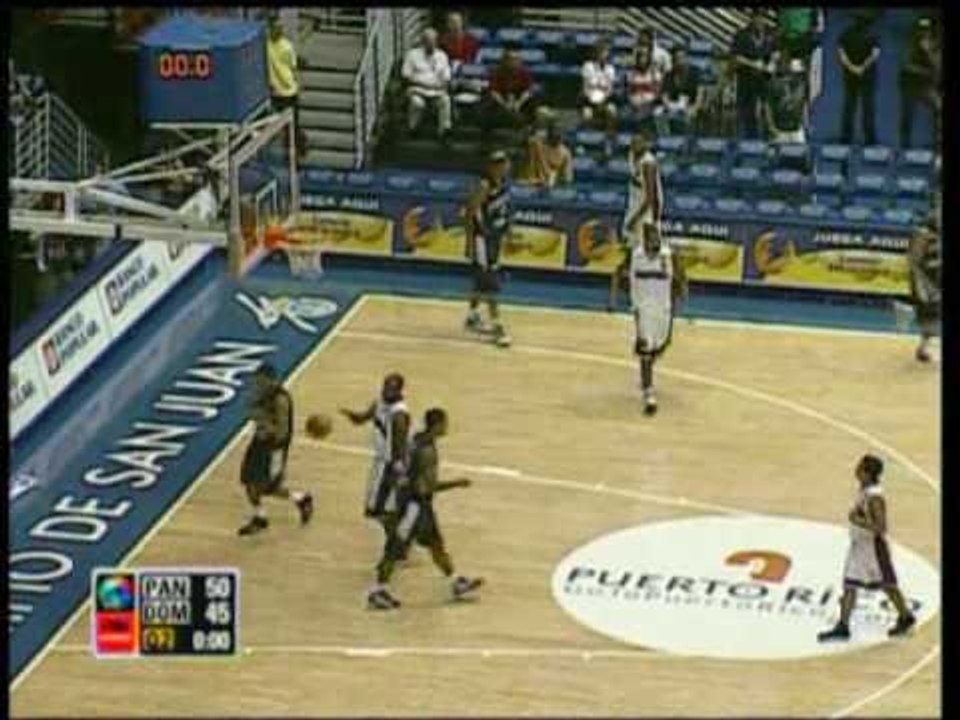 Panama V Dominican Rep - 27-08-09: FIBA Americas Championship
