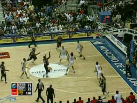 Argentina v DOM - 30-08-09: FIBA Americas Championship
