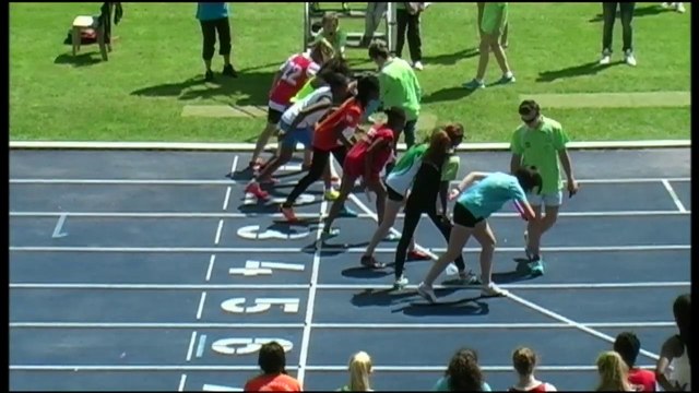 04/06/2015 Matin 3/3 Championnats de France UNSS d'Athlétisme au Stadium Lille Métropole VILLENEUVE D'ASCQ