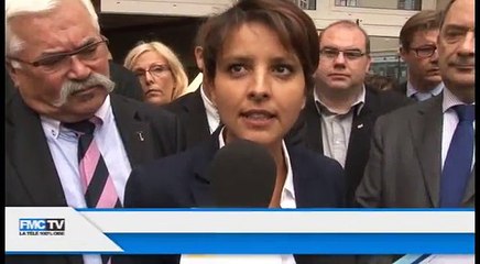 La ministre Najat Vallaud-Belkacem en visite à Montataire et Creil (FMC Tv Oise du 20/06/2014)