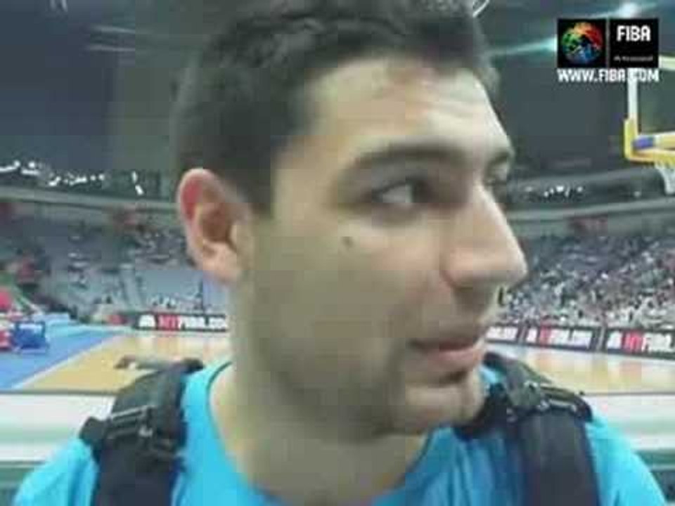 Carlos DELFINO post-game interview (Argentina)