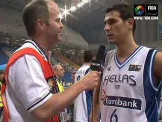 Nikos ZISIS post game interview