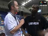 Rowan BARRETT post game interview
