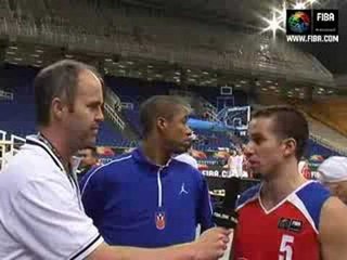 F. RIVERA, JJ. BAREA and M. CINTRON post game interviews