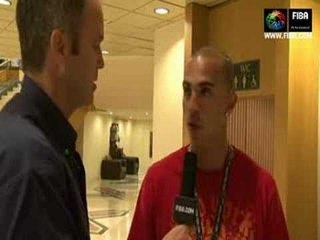 Carlos ARROYO and Ricardo SANCHEZ backstage interview