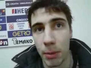 Backstage interview with Ante TOMIC (CRO)