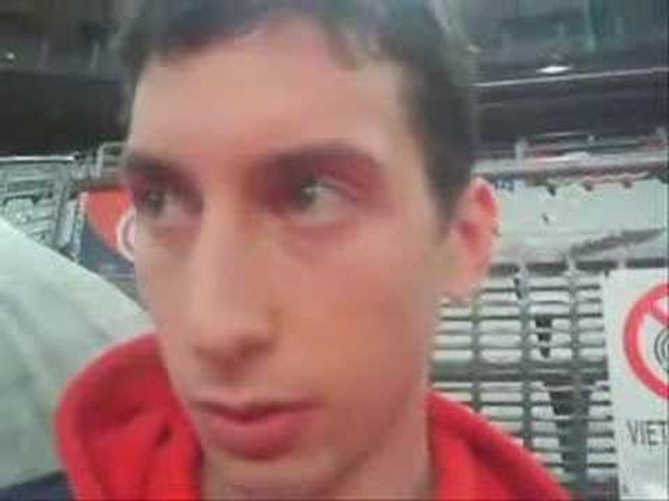 Back stage interview with Roko UKIC (Croatia)