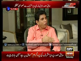 Musharraf gives a befitting reply to India