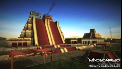 Mindscape3D Tenochtitlan 3D Flyby