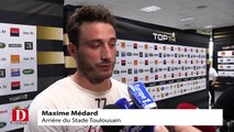 Maxime Médard revient sur la défaite  du Stade toulousain