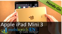 Apple iPad Mini 3 Compared to the Mini 2 and Air 2