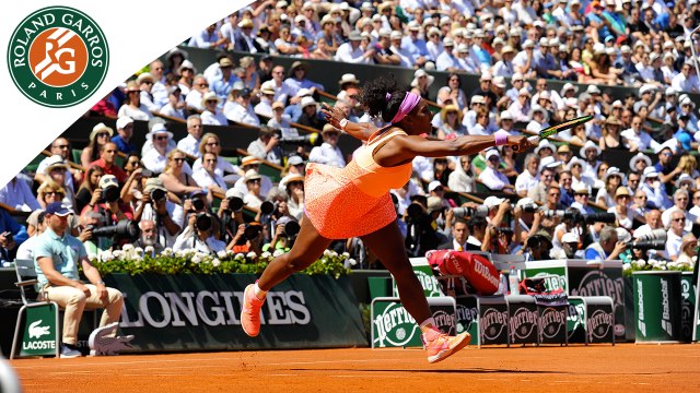 Temps forts S. Williams - L. Safarova Roland-Garros 2015 / Finale
