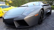 Lamborghini Reventon driving in Beverly Hills