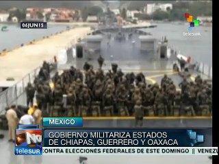 Download Video: México: despliegan operativo de seguridad en Oaxaca previo a comicios