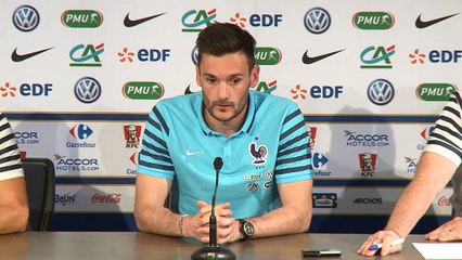 Bleus - Lloris évoque Courtois et Hazard