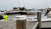 Watermen's Boat Docking Contest at CBMM - P T Hambleton