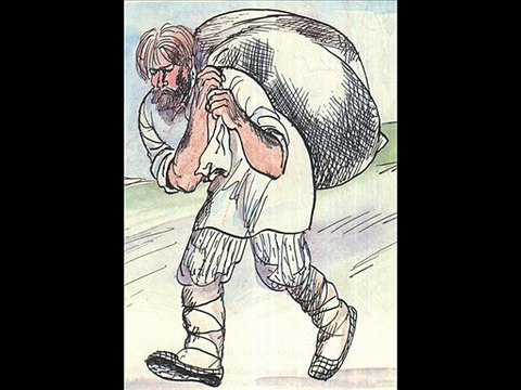 Сказы. Как дядя мешки песком набивал