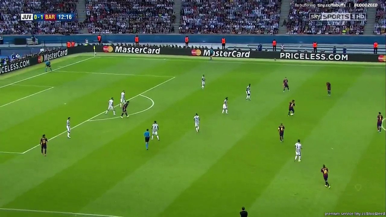 Messi and Neymar Fantastic play - Juventus vs Barcelona 06.06.2015