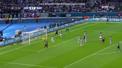 Dani Alves Big Chance | Juventus vs Barcelona 06.06.2015 HD