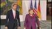 Secretary Kerry Delivers Remarks With German Chancellor Merkel