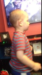 Funny baby dancing to uptown funk