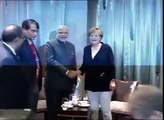 PM Narendra Modi meets German Chancellor Angela Merkel