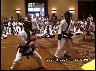 Tang Soo Do Mi Guk Kwan - 2007 - Kodanja Sparring 3 of 3