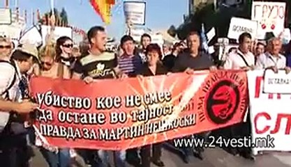 PROTEST ZA MARTIN NESKOVSKI  06 06