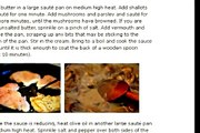 Chicken Breast with Mushroom Sage Sauce Recipe | How to Make Mashroom Curry Recipes