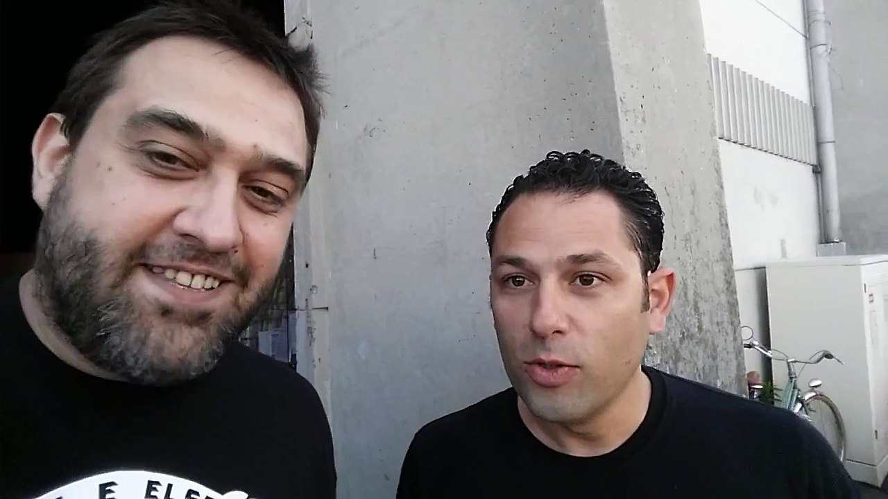 Julien Tellouck au Digital Game Show a Strasbourg avec le Professeur Djack d' Alsace Brumath