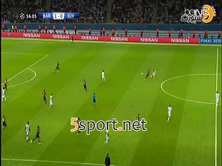 هدف اليوفى الأول ( برشلونة 1-1 اليوفى ) دورى ابطال اوروبا - تعليق حفيظ دراجى