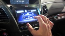2013 Acura RLX Launch: Touch Screen MMI / Navigation / User Interface Exploration