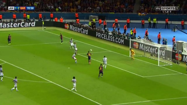 Neymar Disallowed Goal, Almost 1-3 Juventus vs Barcelona 06.06.2015