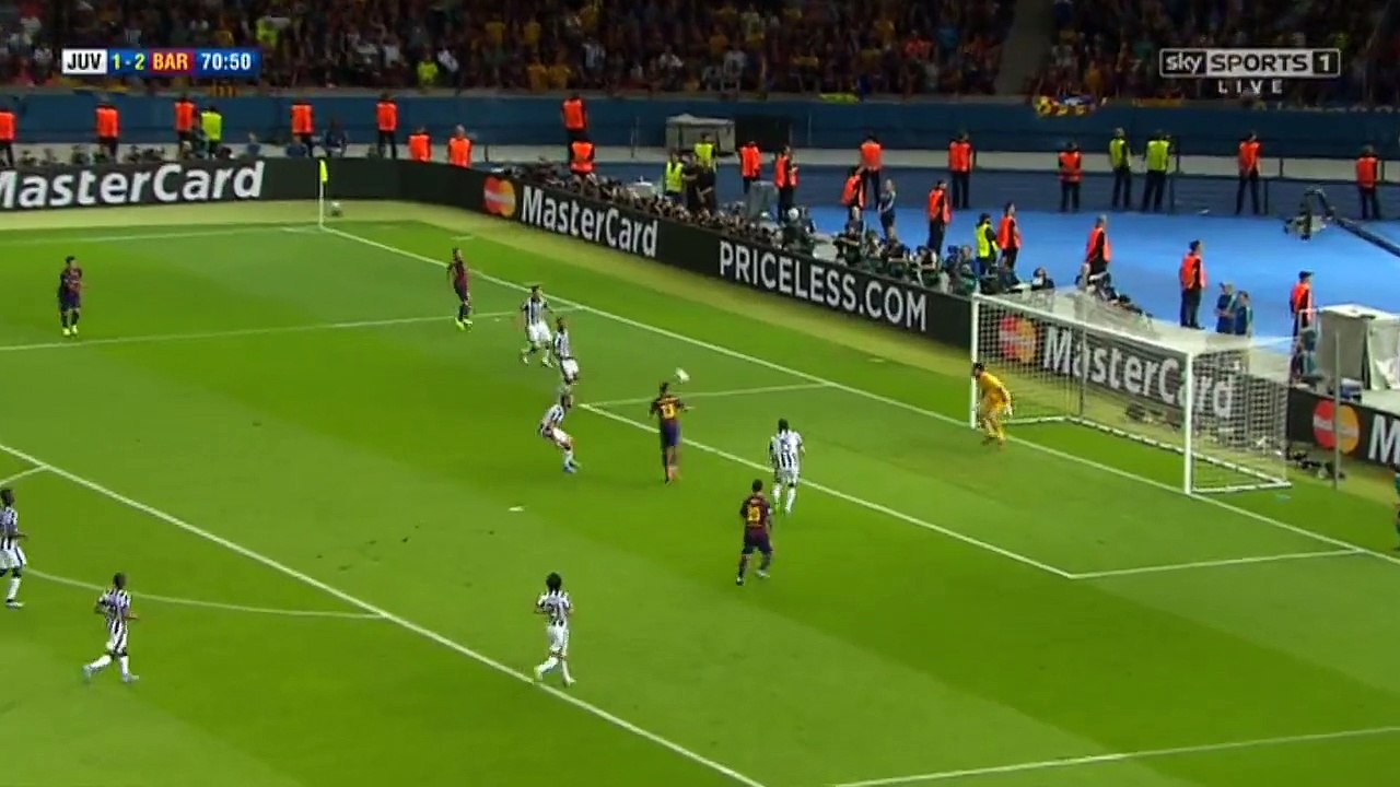 Neymar Disallowed Goal, Almost 1-3 Juventus vs Barcelona 06.06.2015