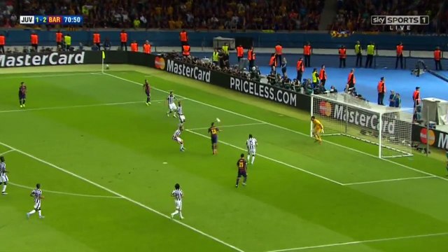 Neymar Disallowed Goal | Juventus vs Barcelona 06.06.2015