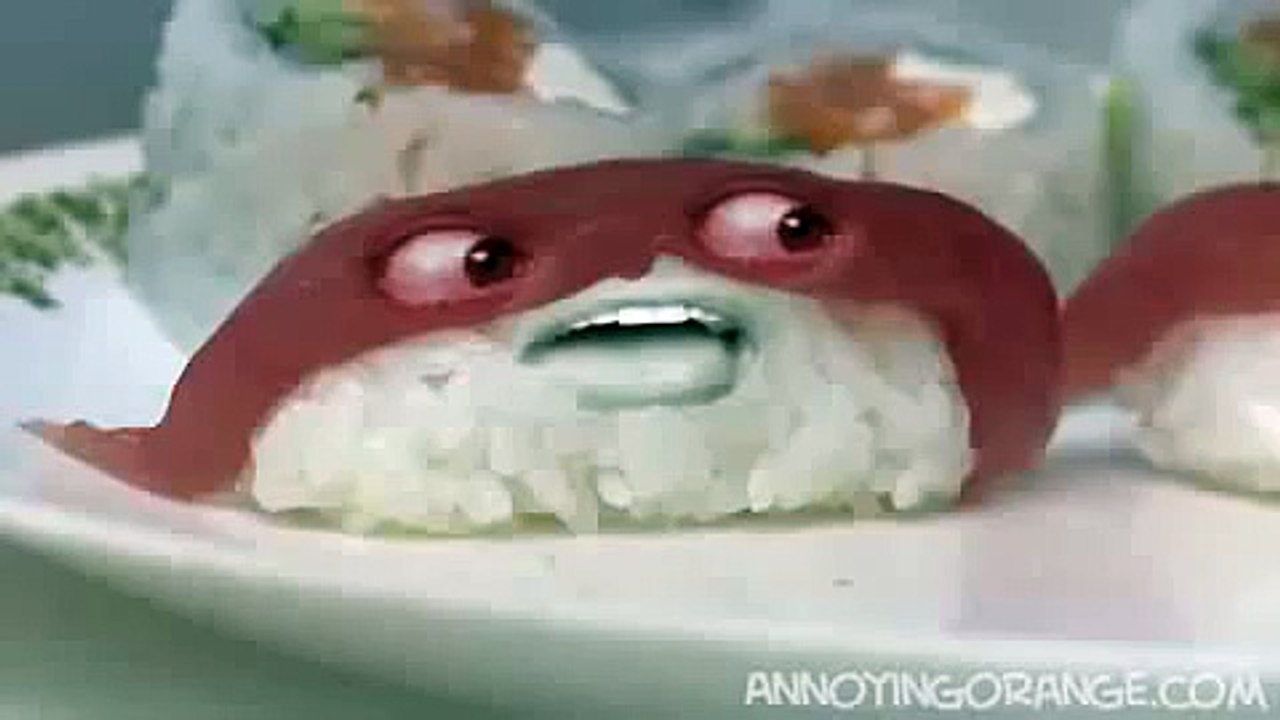 the annoying orange wazzup2 wasabi (subtitulado).XD