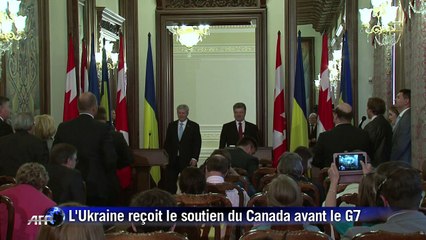 L'Ukraine reçoit le soutien du Canada avant le G7