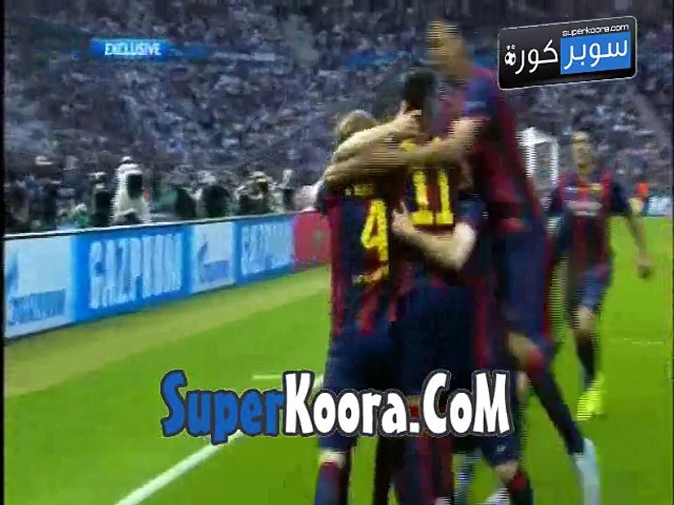 اهداف مباراة ( برشلونة 3-1 اليوفى ) دورى ابطال اوروبا - تعليق رؤوف بن خلیف