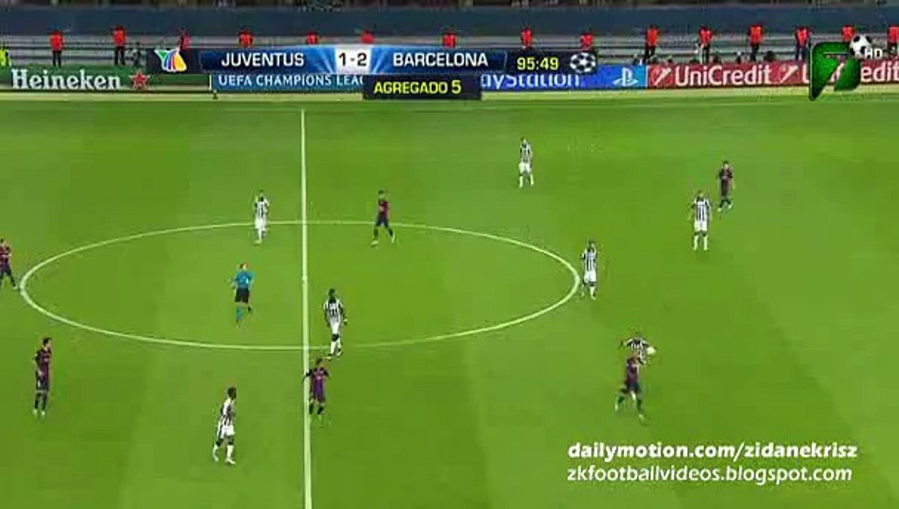 Bonucci kick Dani Alves in Head - Juventus vs B...