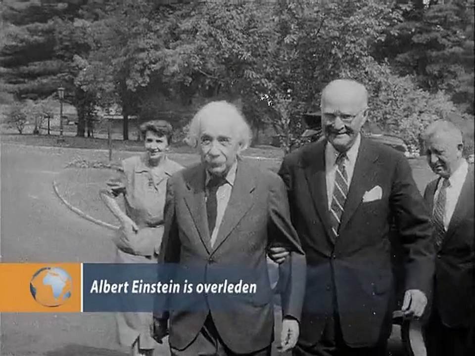 Albert Einstein is overleden - 1955