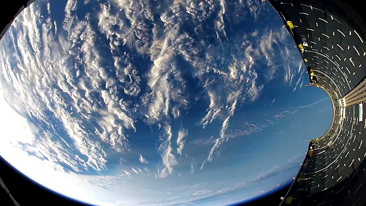 Falling Back to Earth _ HD Footage From Space