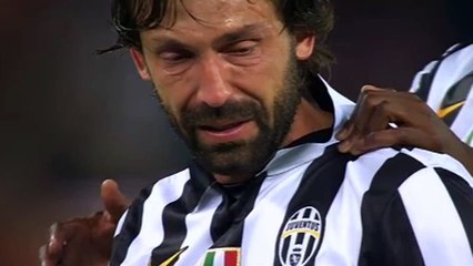 Andrea Pirlo crying moment | Juventus 1-3 Barcelona 06.06.2015 HD