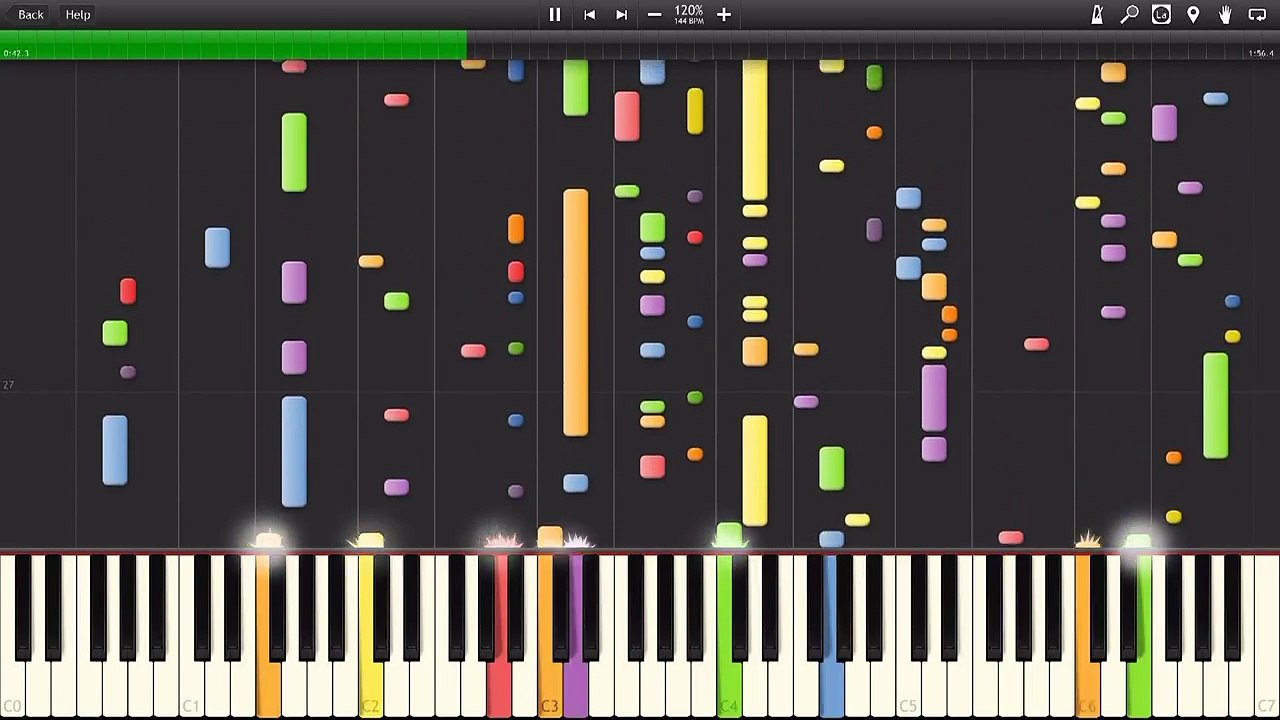 Synthesia - Mr. Beans Holiday - 31 - Bean Sabine (Piano Cover)
