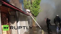 Ukraine: Donetsk residents in tears after shelling attack