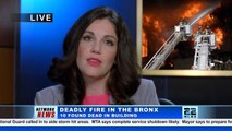 “Ten people died in the Bronx last night due to a fire that killed ten people in the Bronx last night during a fire”