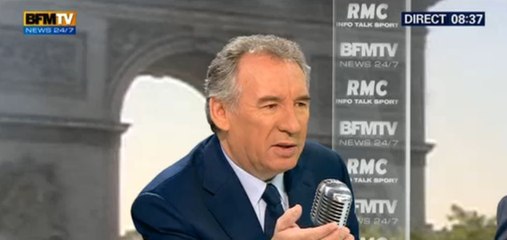Bayrou sur le déplacement de Valls : «Les hommes politiques en fonction perdent le sens des réalités»