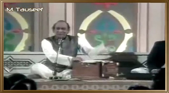 Mehdi Hassan sings Mir taqi Mir(PTV Live) - daikh to dil ke jaan se uthta hai