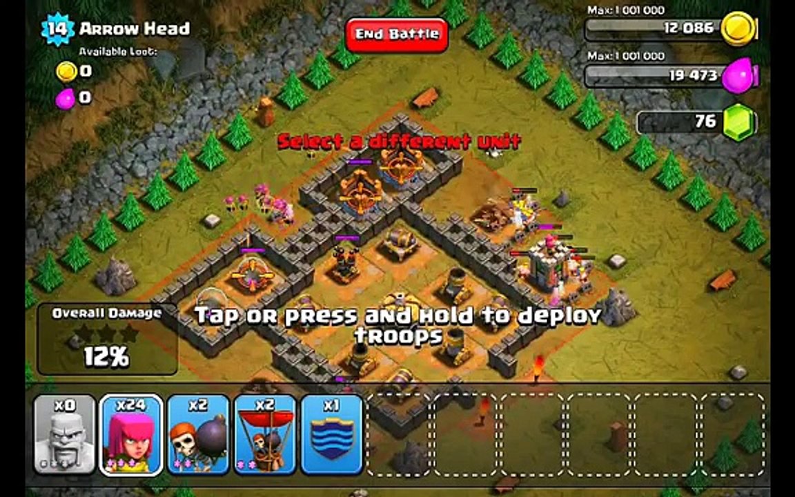 Clash of Clans Level 28 - Arrow Head