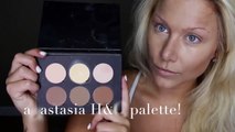 maybelline the nudes palette day time good girl hair and makeup tutorial