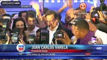 Discurso de Juan Carlos Varela como virtual ganador de las elecciones presidenciales